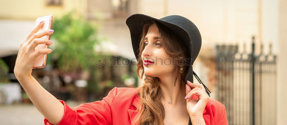 Similar – Image, Stock Photo Young North African woman with black curly hairstyle outdoors.