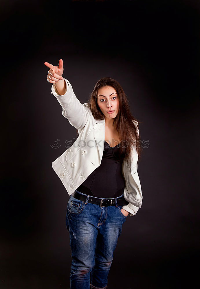 Similar – Image, Stock Photo . Feminine 1 Human being