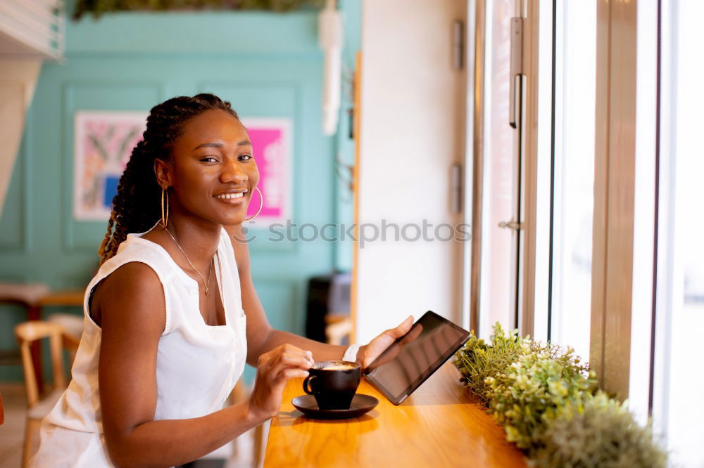 Similar – Image, Stock Photo Businessman using his laptop in the Cofee Shop.