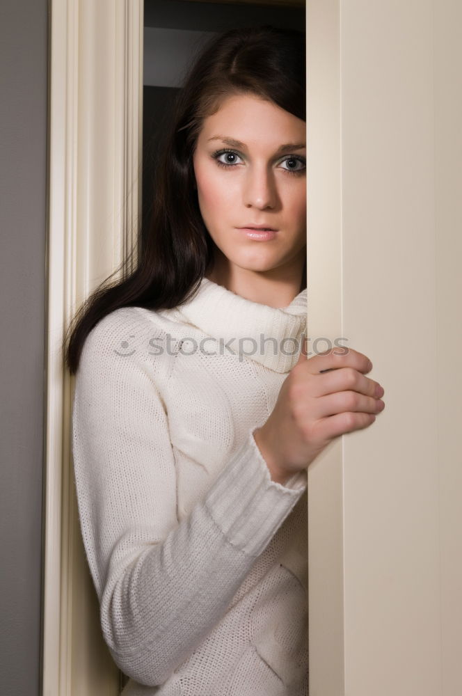 Similar – Image, Stock Photo watCH ouT Woman Adults