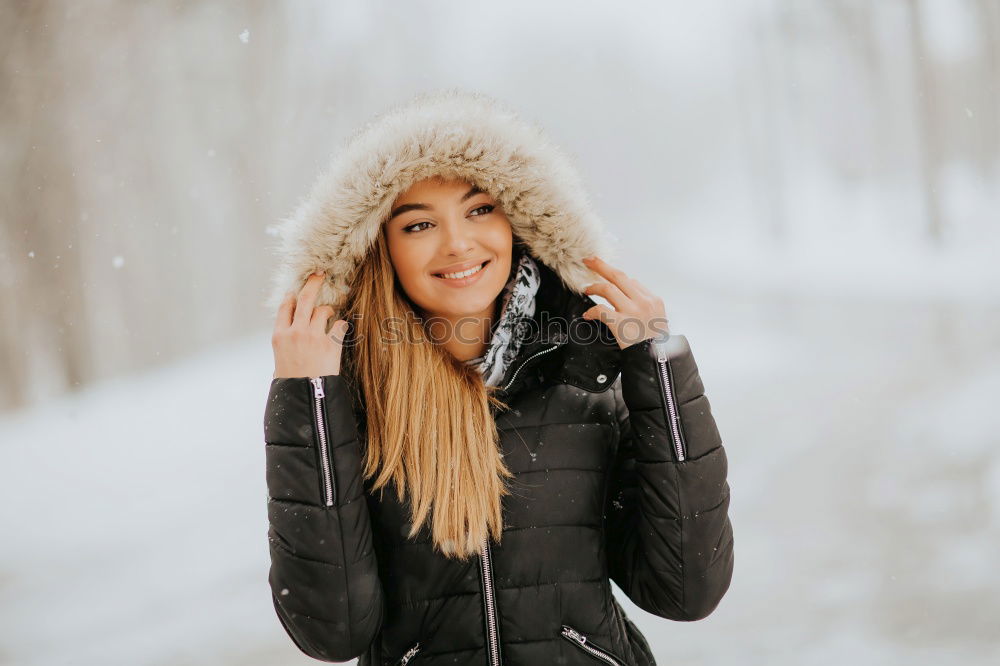 Similar – Image, Stock Photo winter happiness 2