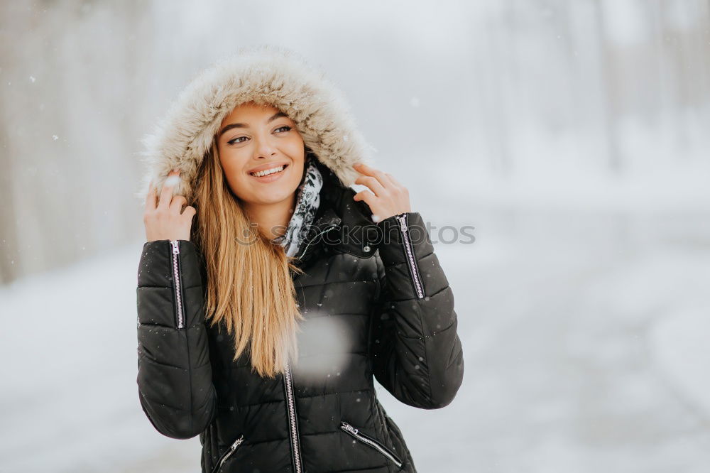 Similar – Image, Stock Photo winter happiness 2