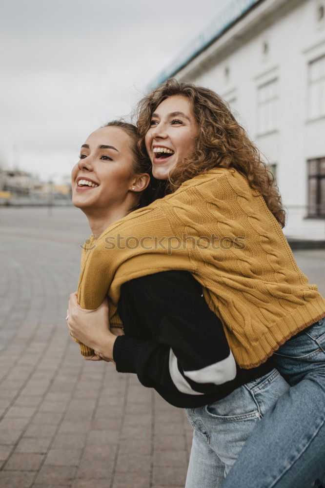 Similar – Teenager best friends eating ice cream together