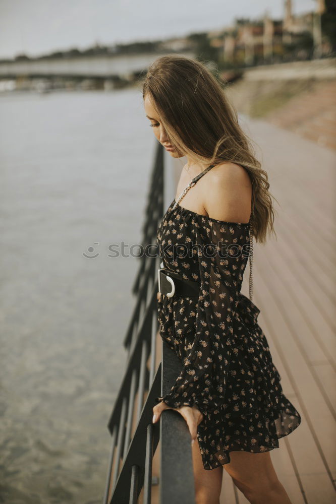 Similar – Girl at English Bay Beach in Vancouver, BC, Canada