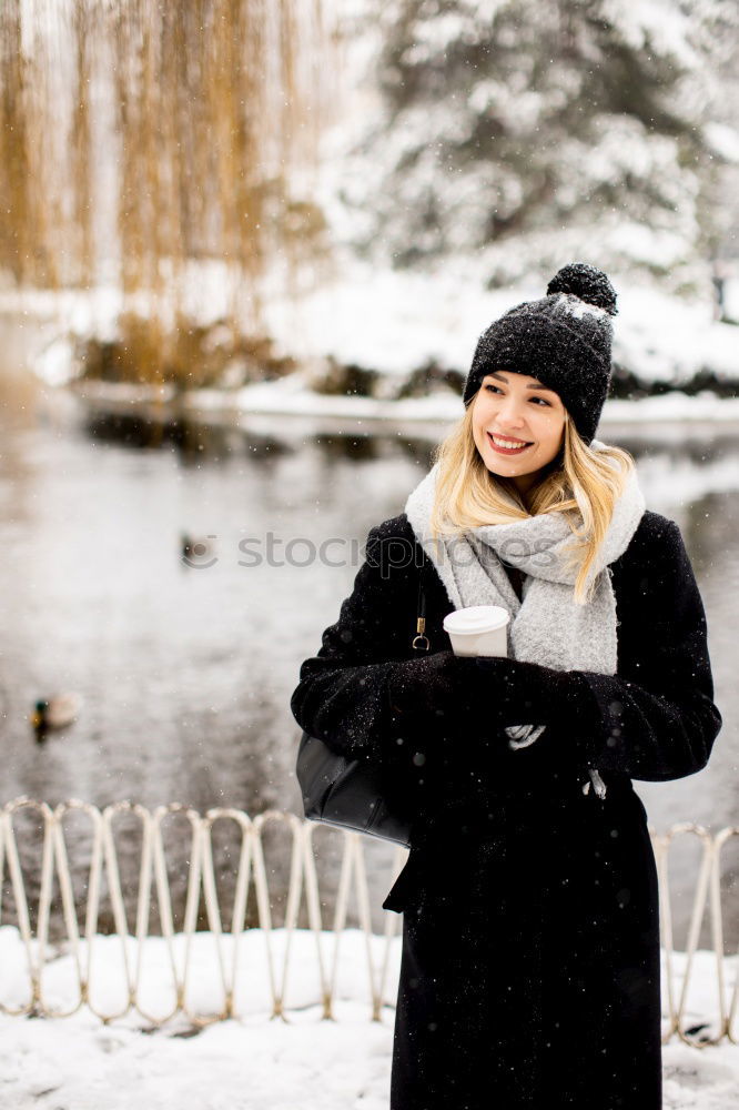 Similar – Image, Stock Photo Portrait of blonde girl in the city