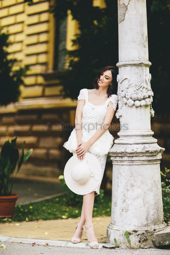 Similar – Image, Stock Photo Happiness concept, Close up shot of young woman