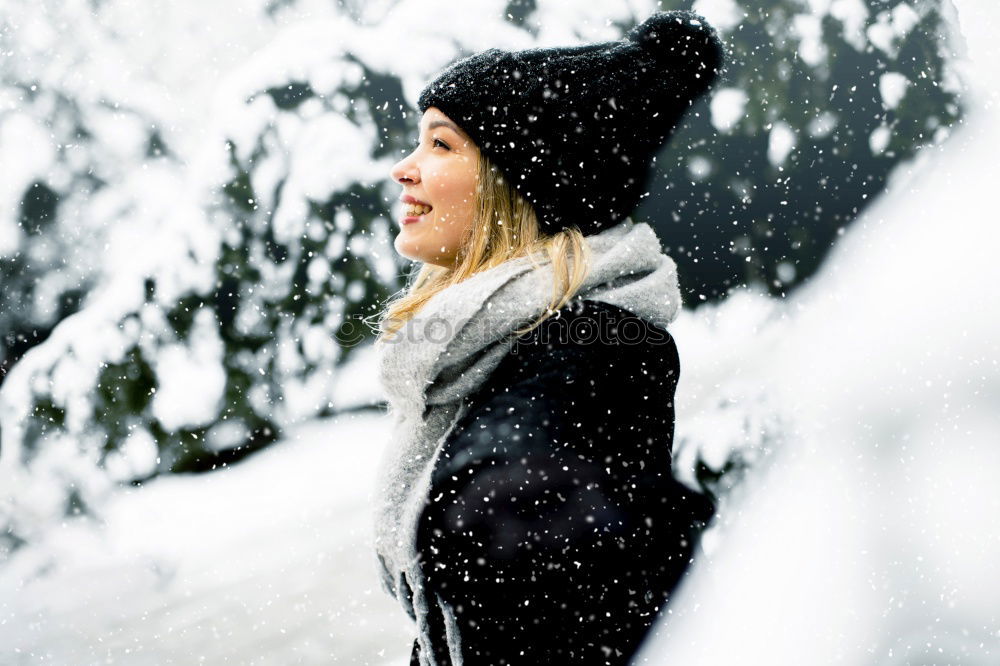 Similar – Foto Bild Winterfreuden Stil Freude