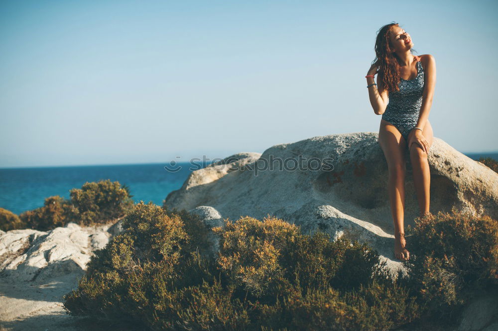 Similar – Image, Stock Photo Girl in front of Alcatraz in San Francisco, California