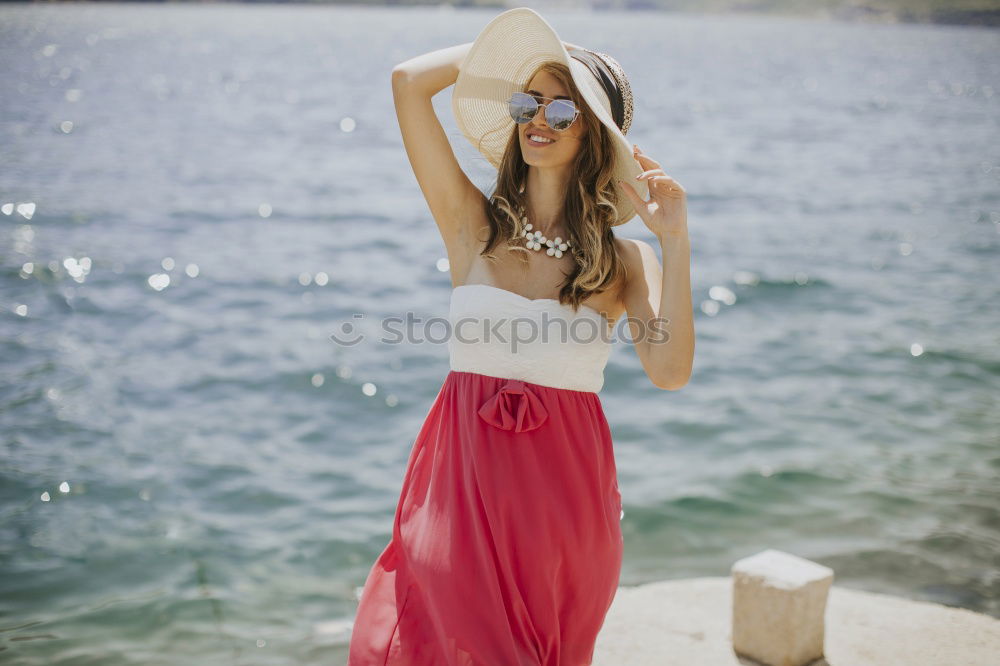 Similar – Image, Stock Photo Girl in front of Alcatraz in San Francisco, California