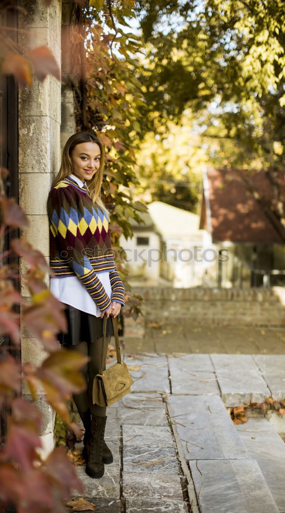 Image, Stock Photo 0815 AST | Mauergirl