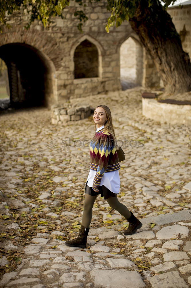 Similar – Image, Stock Photo 0815 AST | Mauergirl