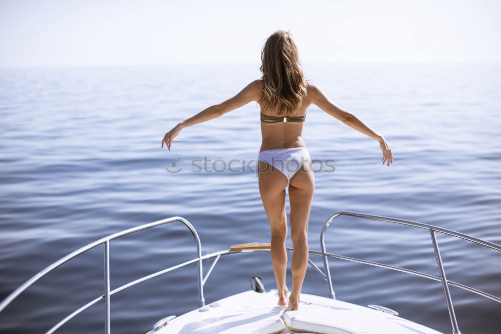 Similar – Image, Stock Photo word lake Eroticism Model