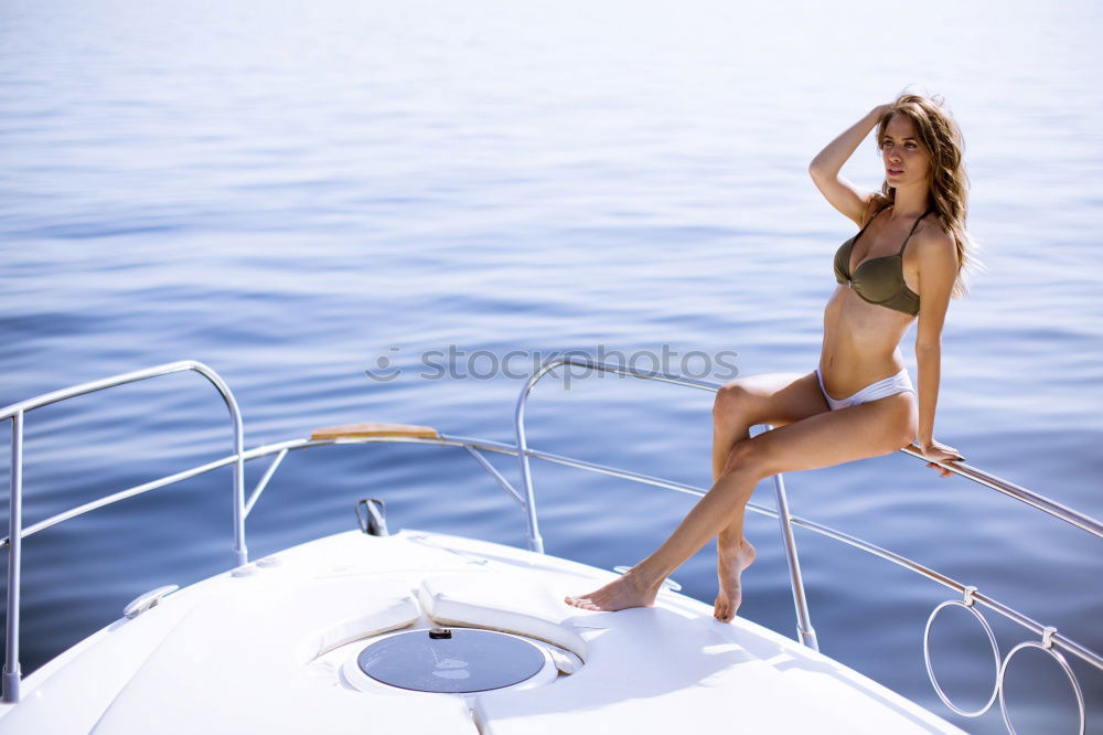 Similar – lake Summer Model Woman