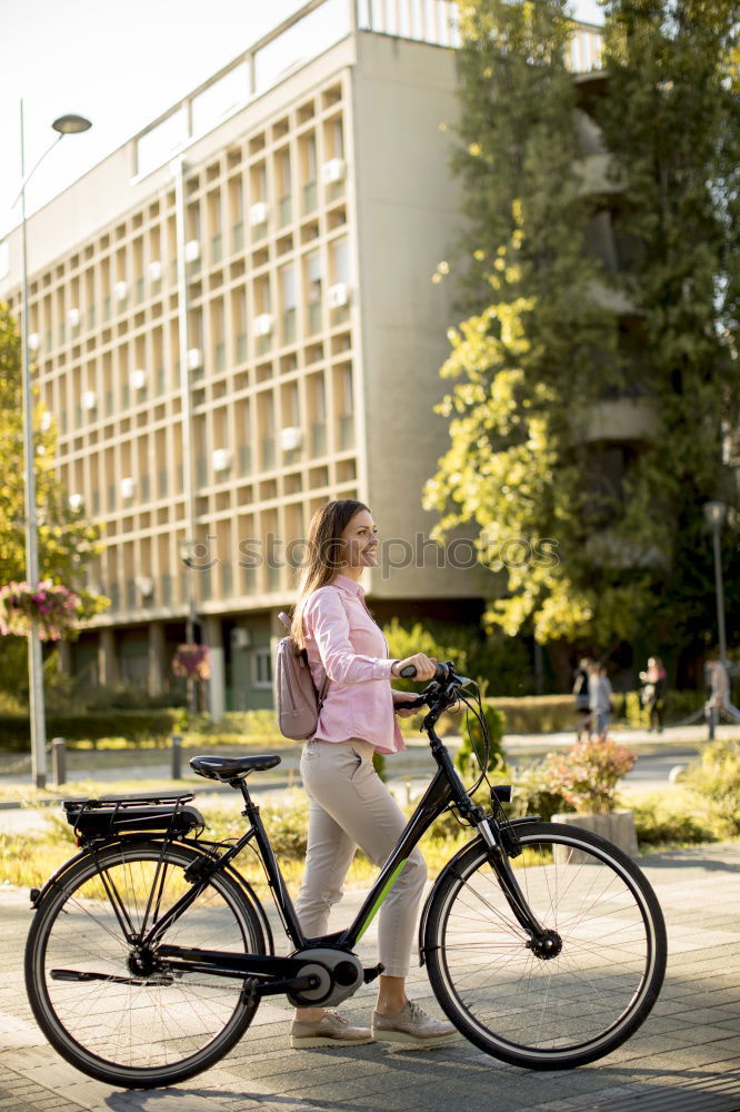 Similar – Image, Stock Photo Man on bicycle Fitness