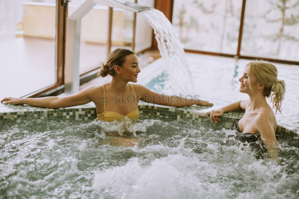 Similar – Image, Stock Photo Sensual couple in plunge tub