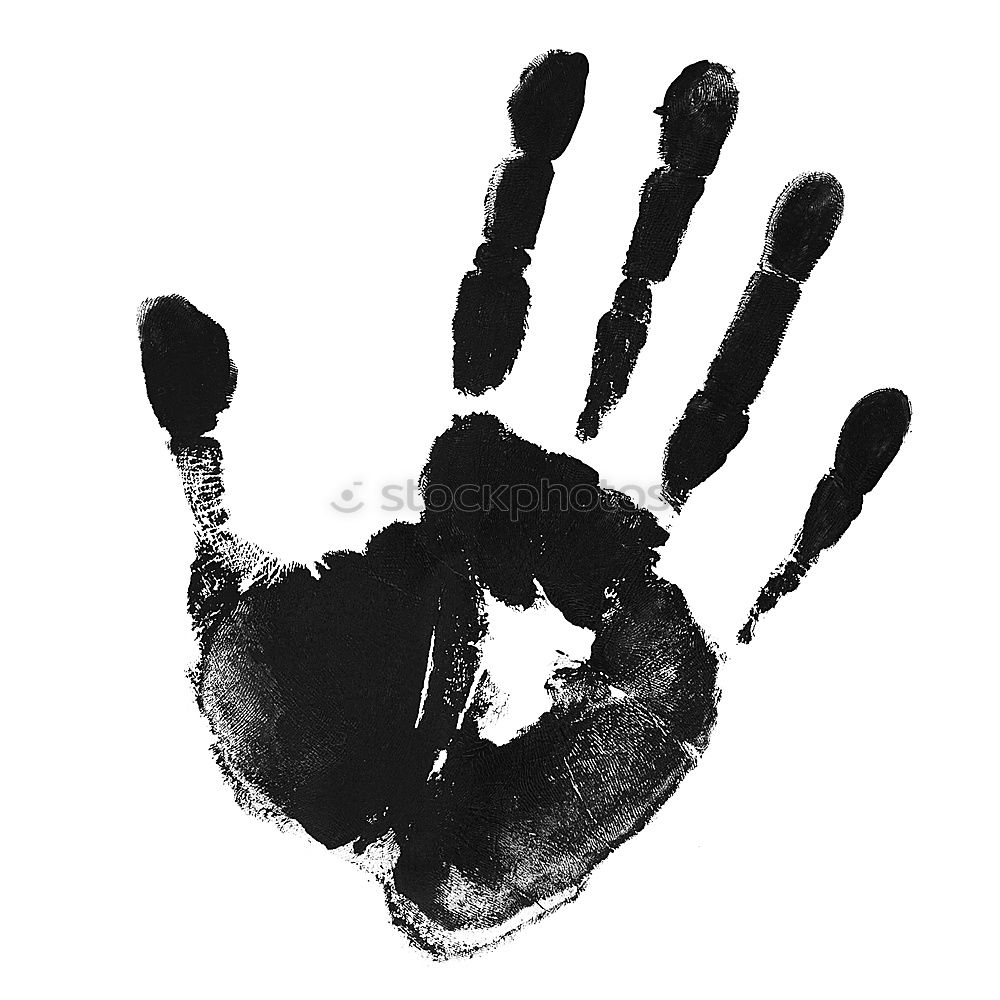 Similar – Hände (die schwarze Hand)