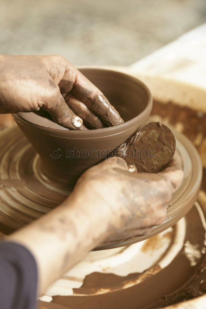 Similar – Potter working with clay