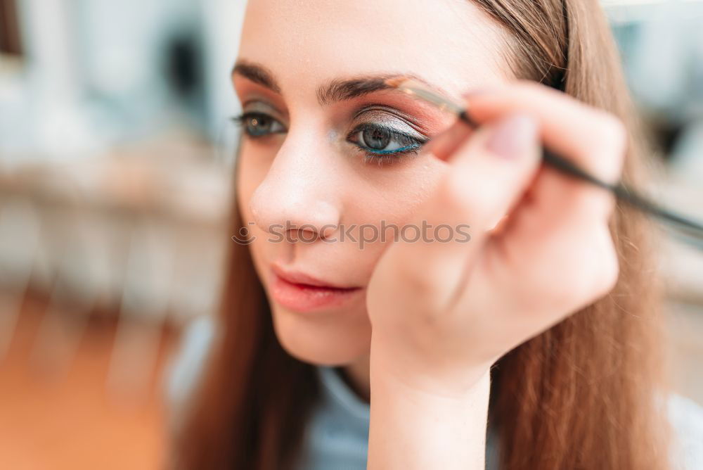 Similar – Crop woman eating sushi