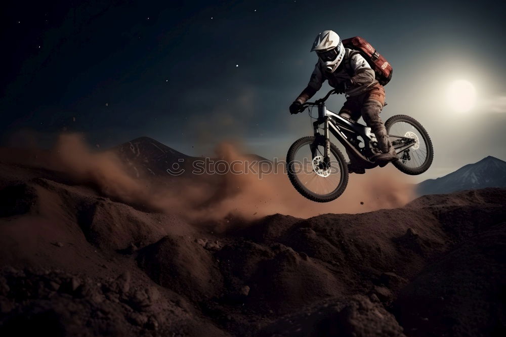 Similar – Image, Stock Photo motocross jump