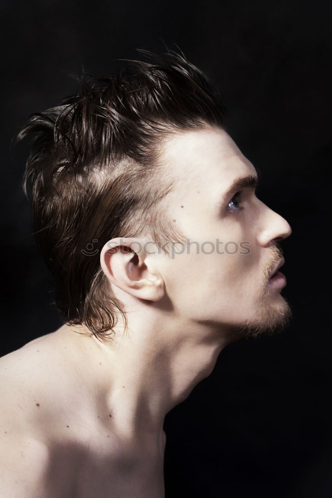 Similar – Image, Stock Photo . Masculine Young man