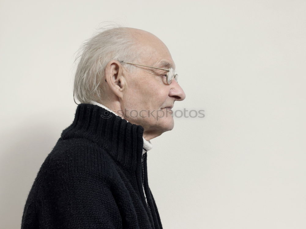 Similar – Image, Stock Photo portrait of an old man (4)