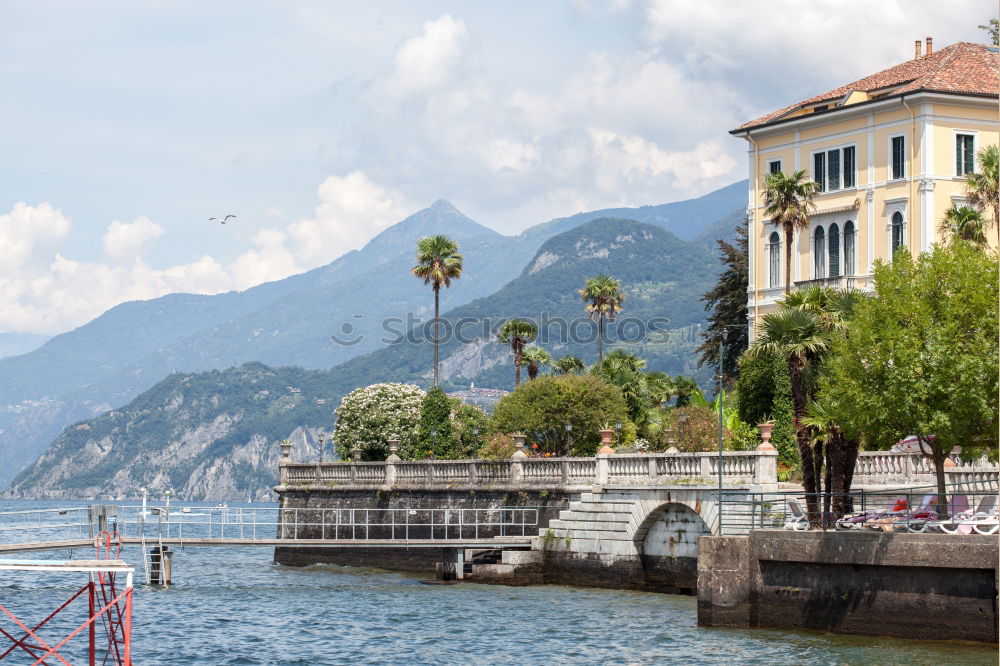 Similar – Image, Stock Photo Summer on Lake Maggiore with a man who takes pictures