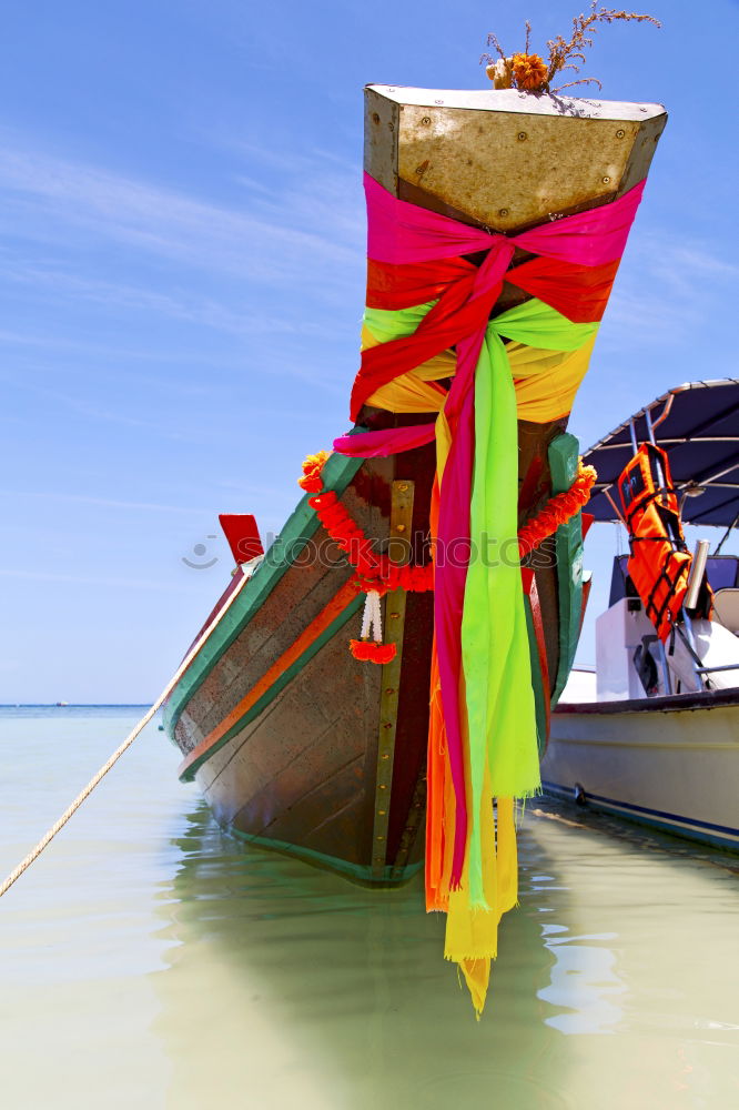 Similar – Image, Stock Photo pirogue and south china sea