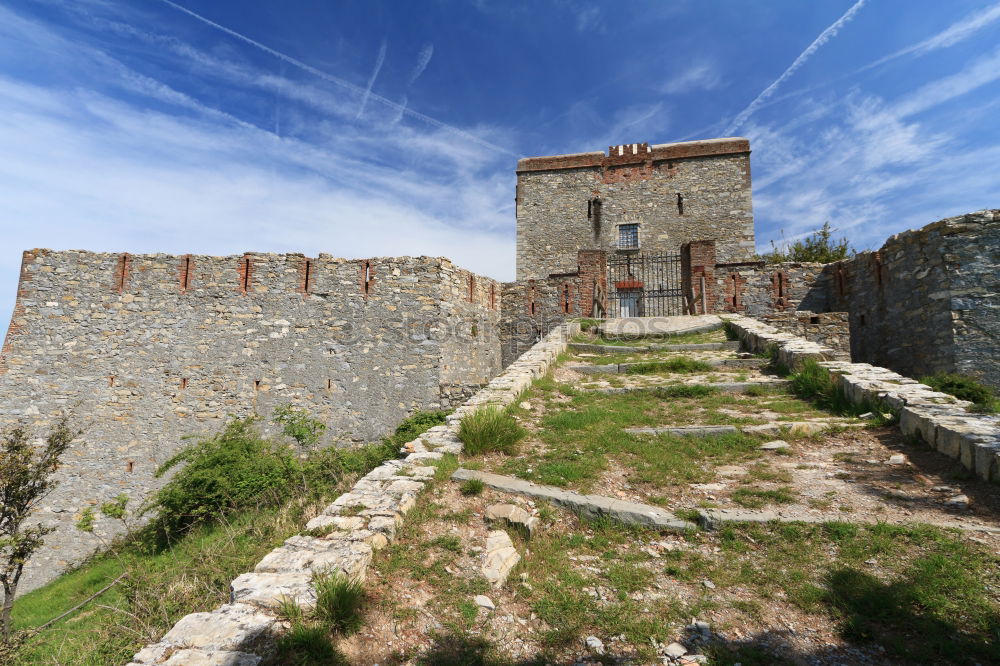 Similar – full tumble dryer in front of ruin