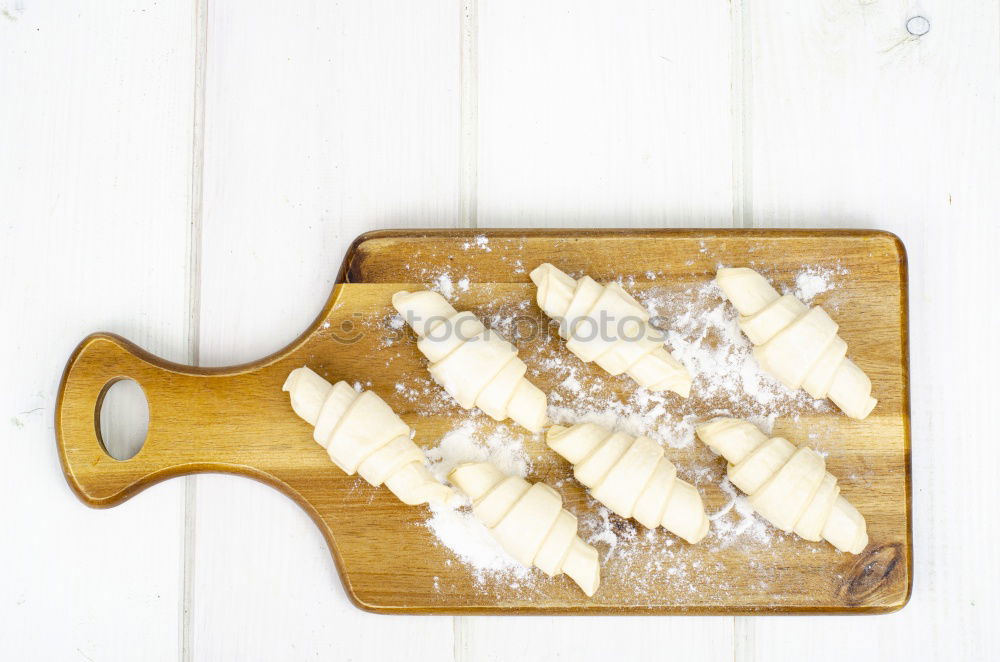 Similar – Image, Stock Photo bread Dough Baked goods