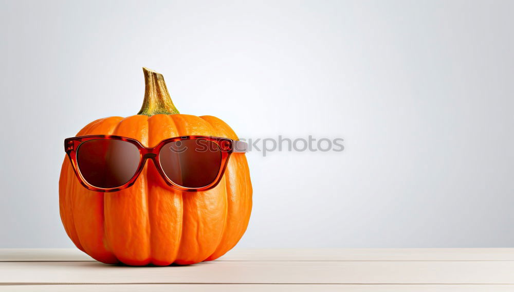 Image, Stock Photo Selection of halloween autumn decoration