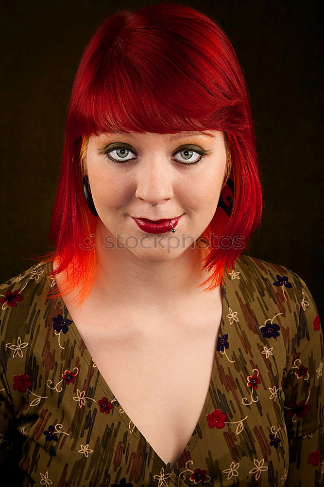 young woman with piercings and tattoos