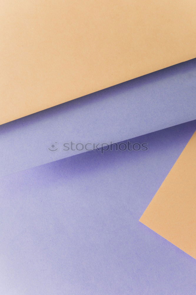 Image, Stock Photo Pink and purple paper material design. Geometric unicolour