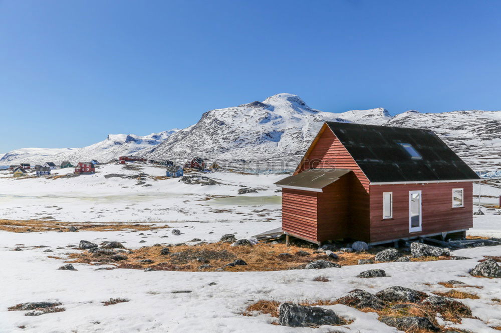 Similar – petrol station Winter Snow