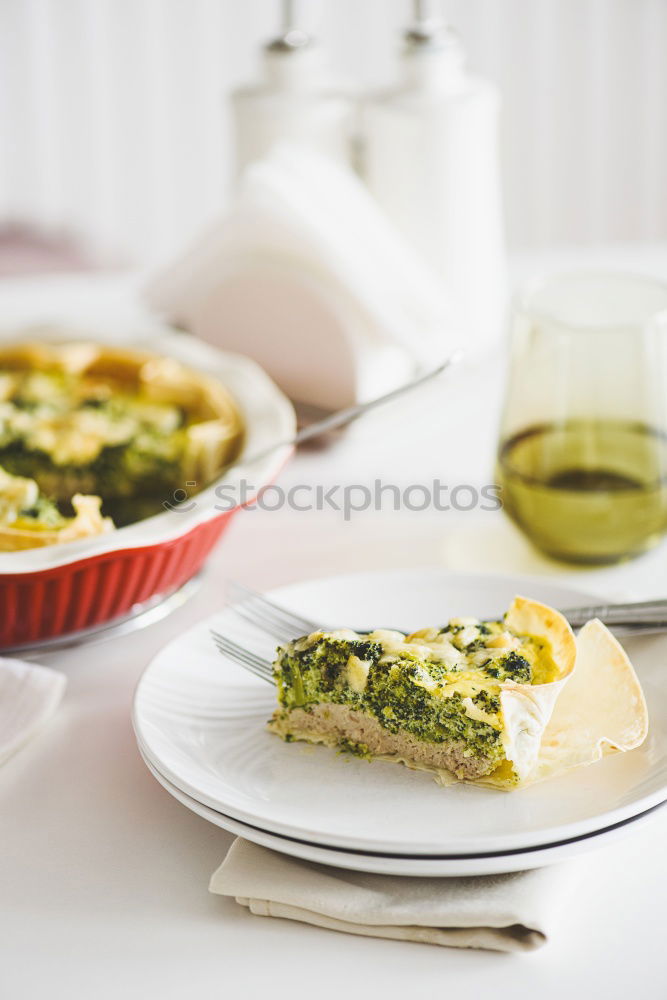 Similar – Image, Stock Photo Homemade matcha cheesecake