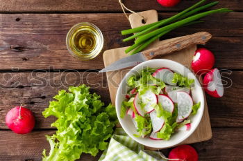 Similar – Whole spelt pasta, vegetables, herbs and olive oil