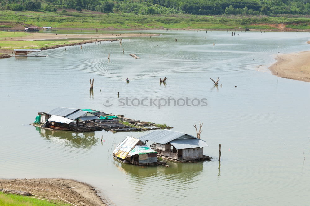 Similar – Image, Stock Photo wait… Fisherman