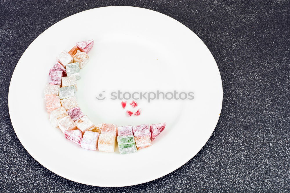 Similar – white ceramic plate with iron vintage cutlery