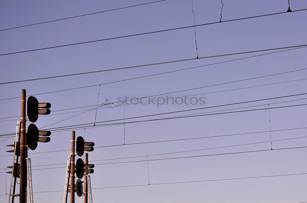 Similar – Opening. Electricity pylon