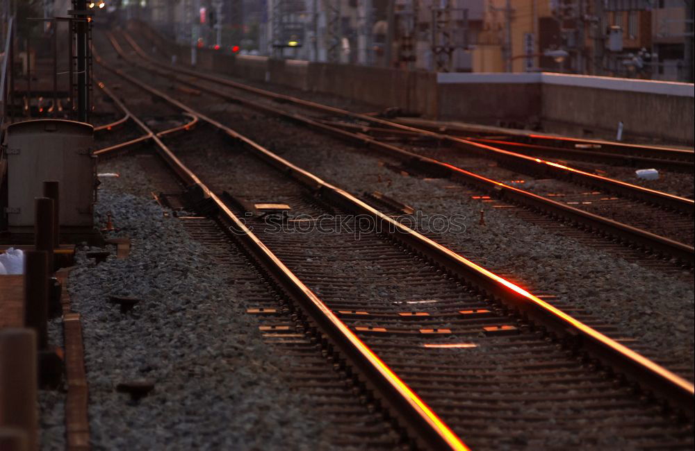 Similar – fernweh Bahnhof Eisenbahn