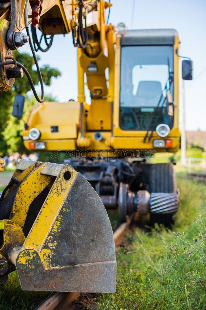 Similar – Image, Stock Photo playing is fun Excavator