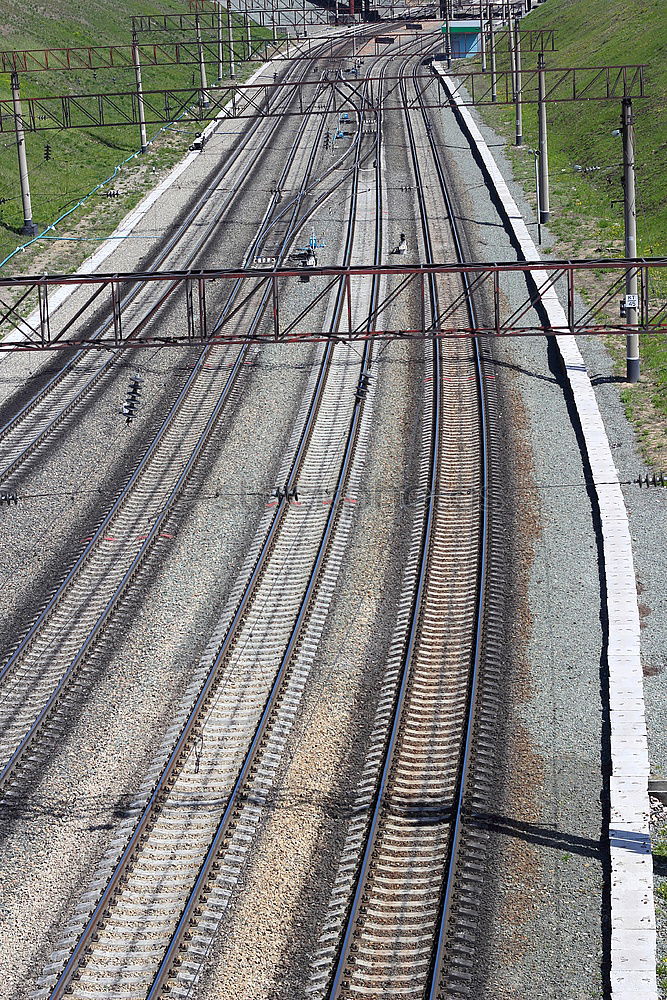 Similar – Foto Bild Eisenbahnbrücke Baustelle