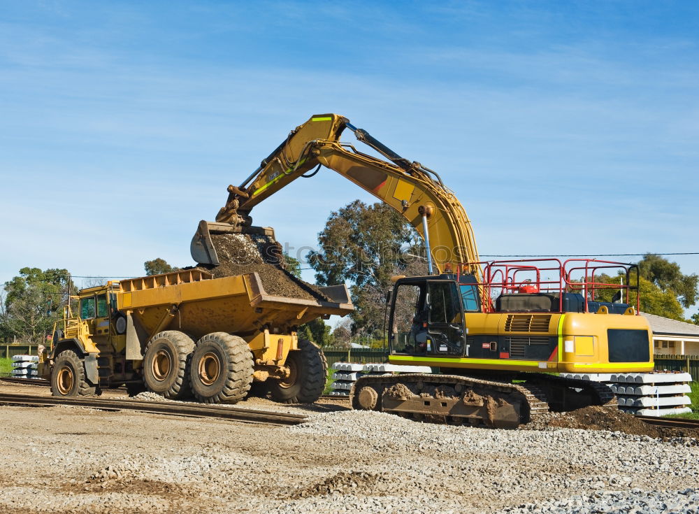 Similar – ZM 19 Löffelbagger Bagger