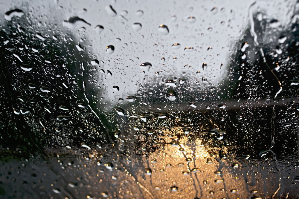 Similar – Raindrops at the window