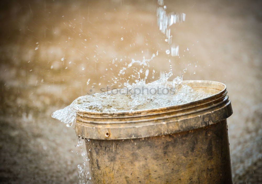 Similar – Image, Stock Photo pot of water Masculine Arm