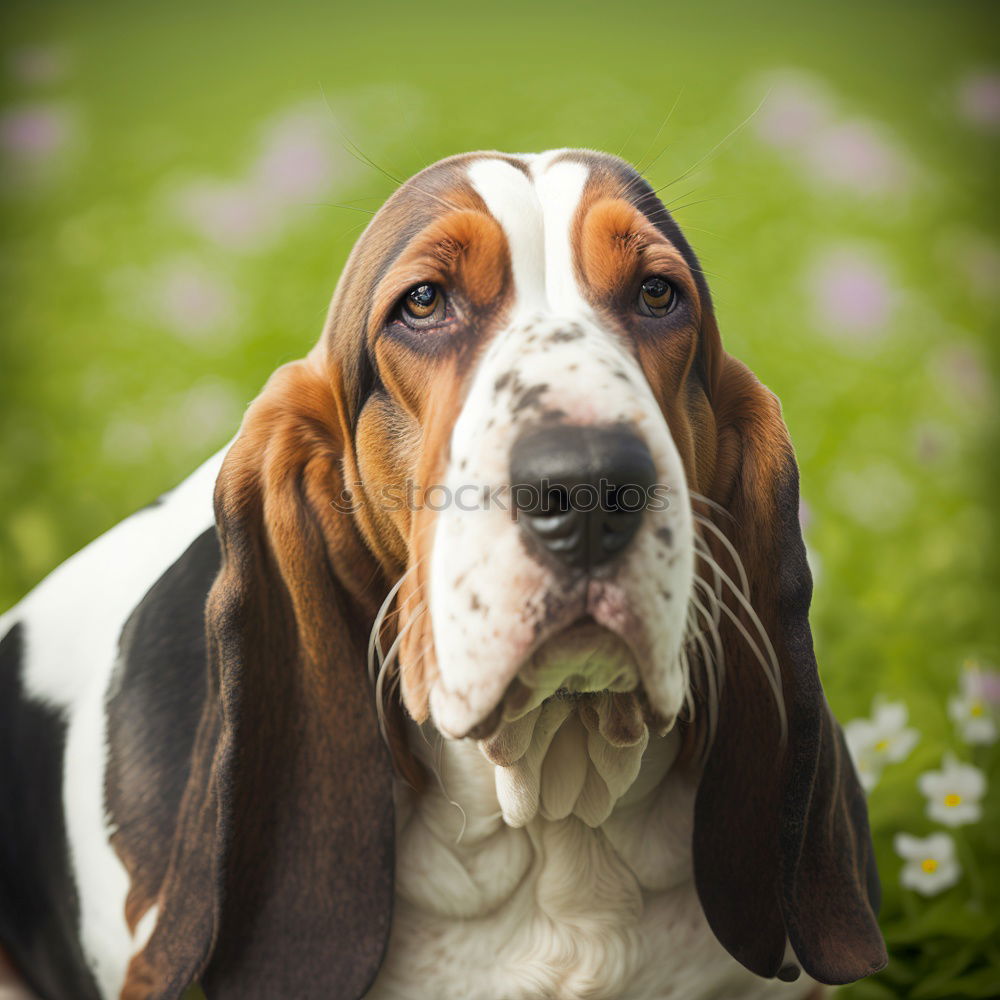 Similar – Image, Stock Photo Beautiful beagle puppy on the green grass