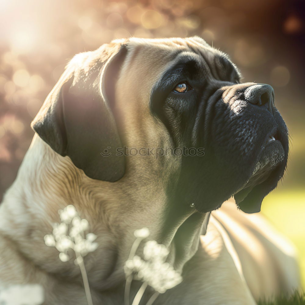 Similar – Image, Stock Photo Faithful dog eyes Animal