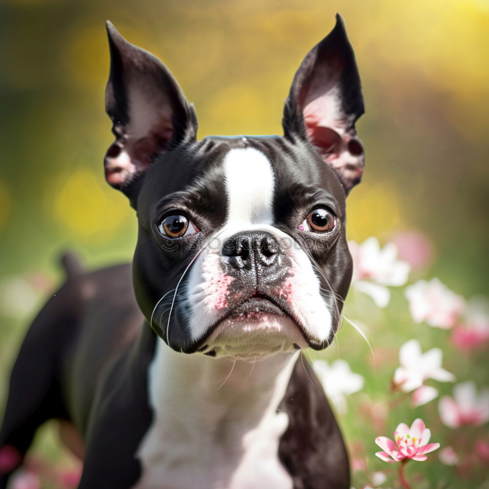 Similar – Boston Terrier Summer