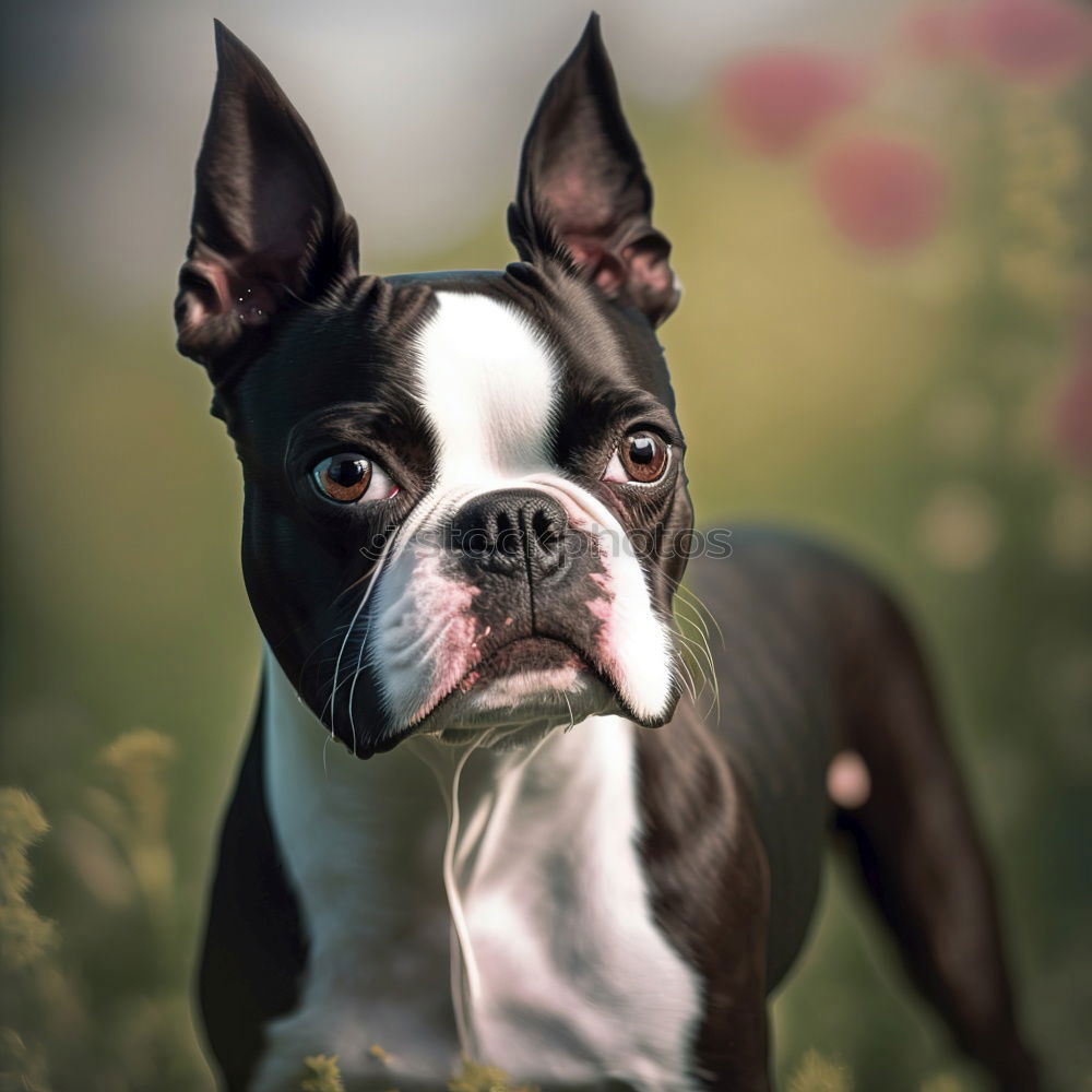 Similar – Boston Terrier Summer