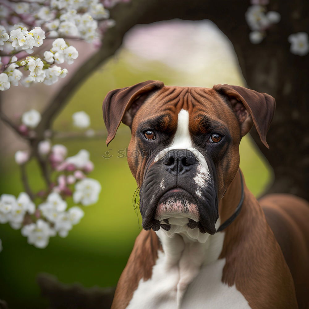 Similar – Boston Terrier Park Animal