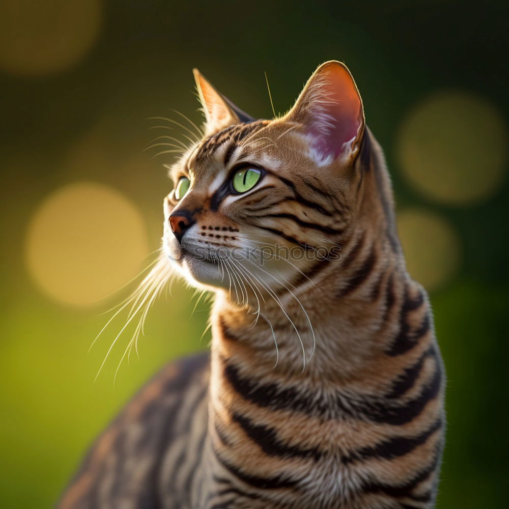 Similar – Image, Stock Photo bengal cat Lifestyle